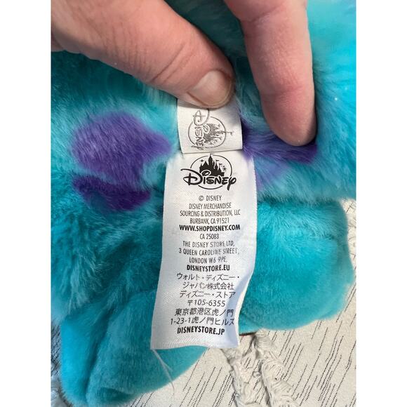 Disney Sulley Monsters Inc. Plush Stuffed Animal Blue Purple - Picture 4 of 5